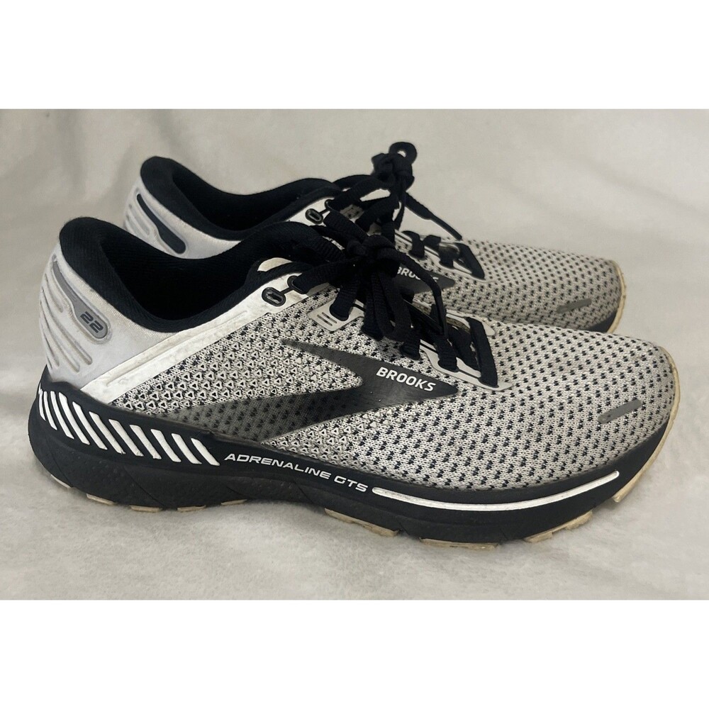 Brooks Revel 5 Womens Size 7 Black White Mesh Running Walking Gym Sneaker Shoes